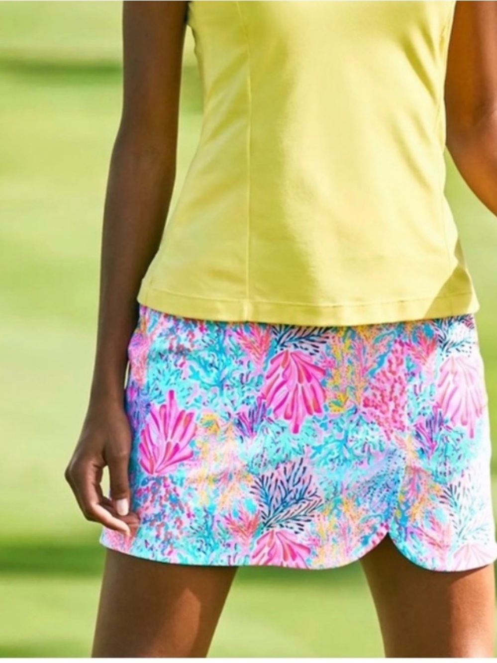 Lilly Pulitzer Luxletic Monica Golf Skort NWOT